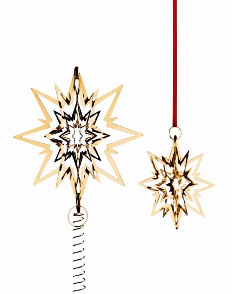 TOP STAR LARGE 18 KT GOLD PLATED