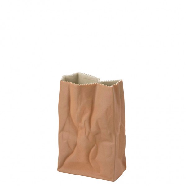 Tütenvase - Hellbraun - Vase 18 Cm