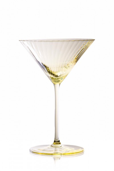 Lyon Martini glass, citron