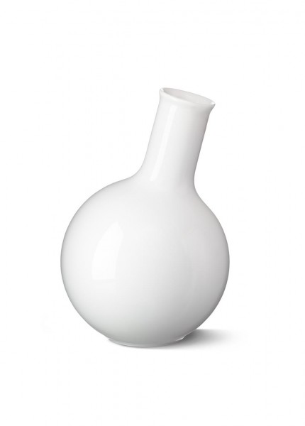 Vase BULB Weiß/weiß LAB