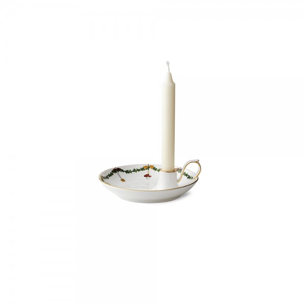 Star Fluted Candle Holder