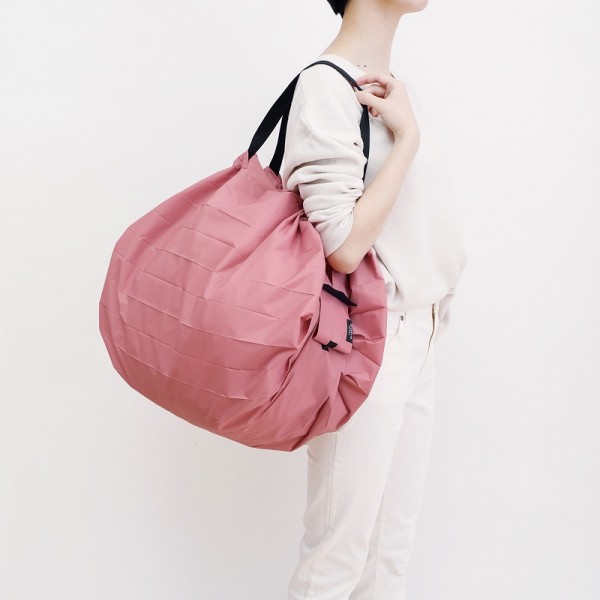 Foldable Shopping Bag, L, Peach (Momo)