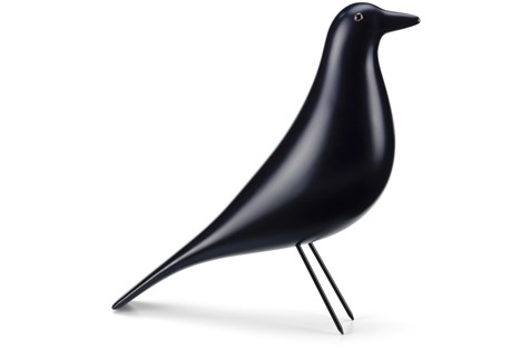 Eames House Bird, schwarz lackiert