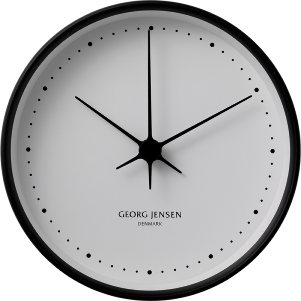 HENNING KOPPEL CLOCK BLACK&WHITE SS, ABS 22CM