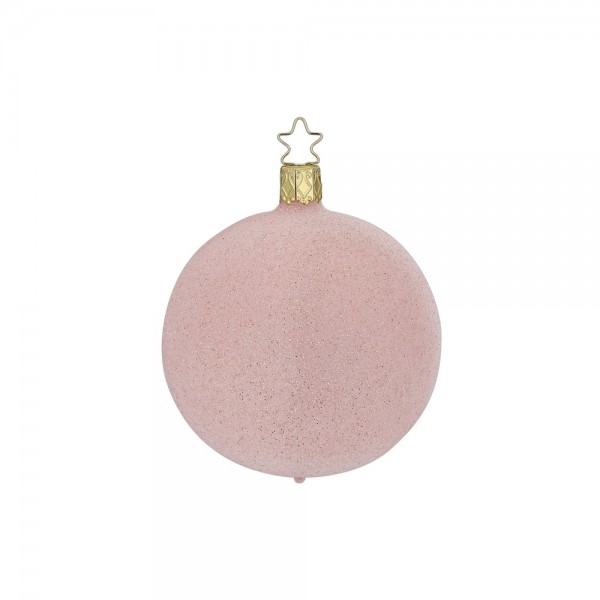 Kugel, Morgenreif, Zuckerwatte, 6cm