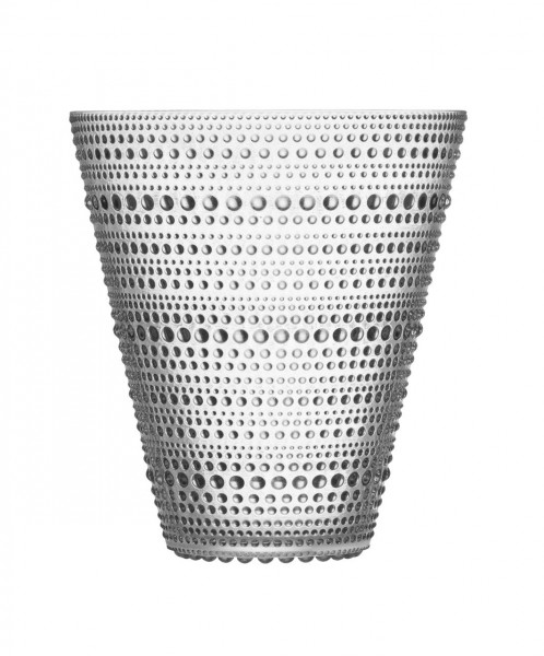 Kastehelmi Vase 154mm Clear