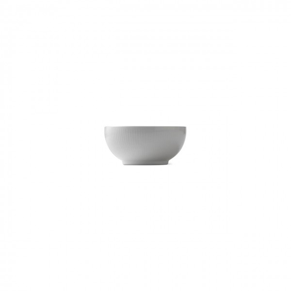 White Fluted Bowl 73cl