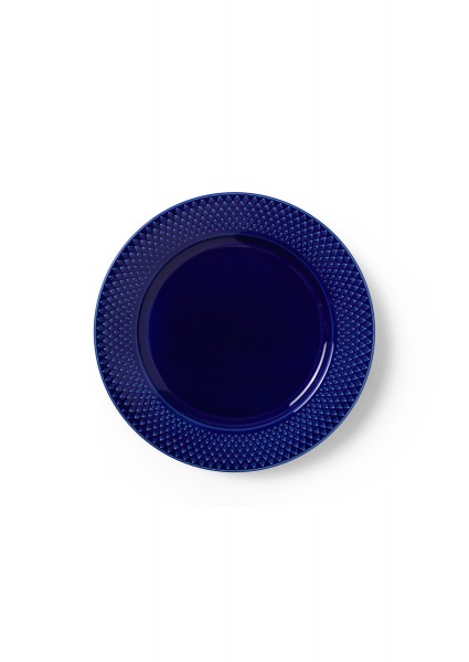 Rhombe Color Teller Ø23cm, dunkelblau