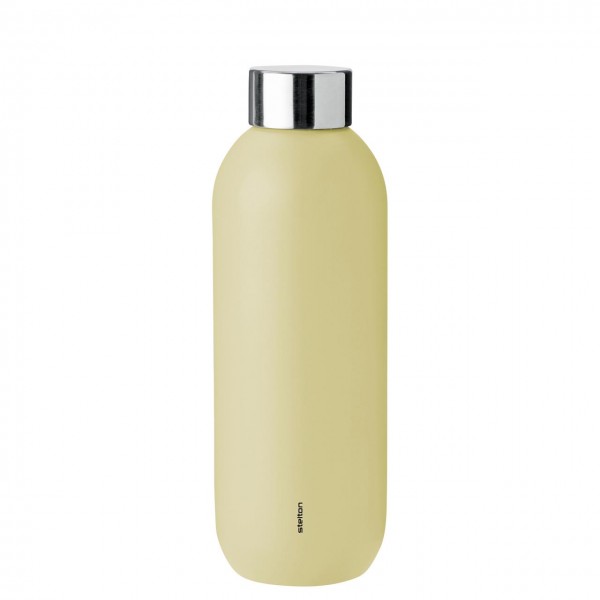 Keep Cool d. steel Trinkflasche, 0,6 l. - soft yellow