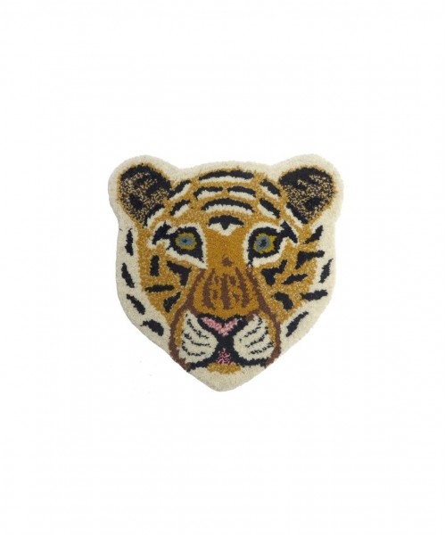 Cloudy Tiger Head, 33x30cm