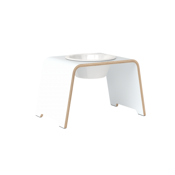 dogBar Single M-large, weiß, Porzellan