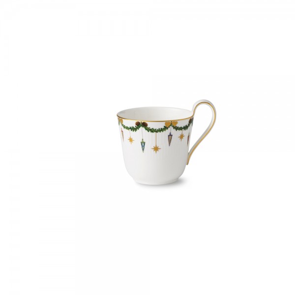 Star Fluted High Handle Mug 33Cl