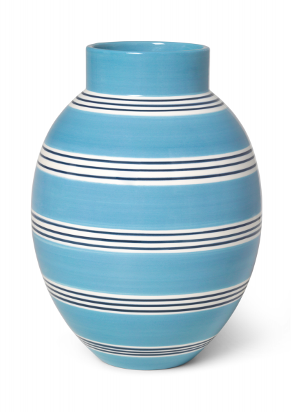 Omaggio Nuovo Vase, H:30cm, blau