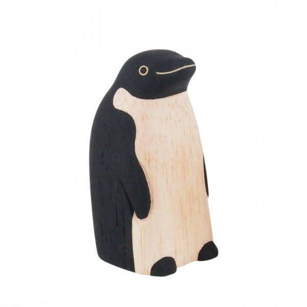 Pole pole wooden Penguin family