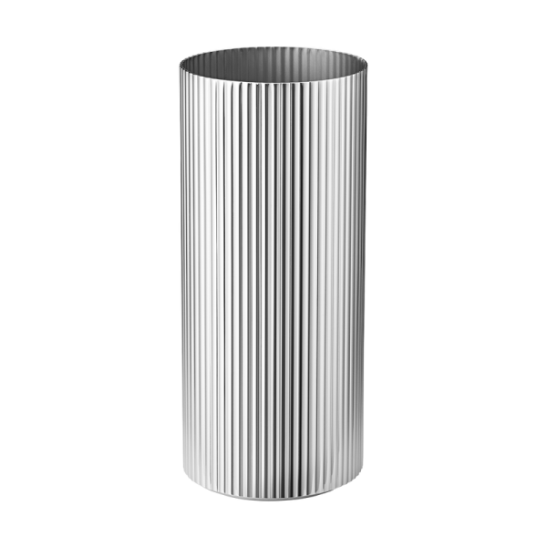 BERNADOTTE VASE STAINLESS STEEL MEDIUM