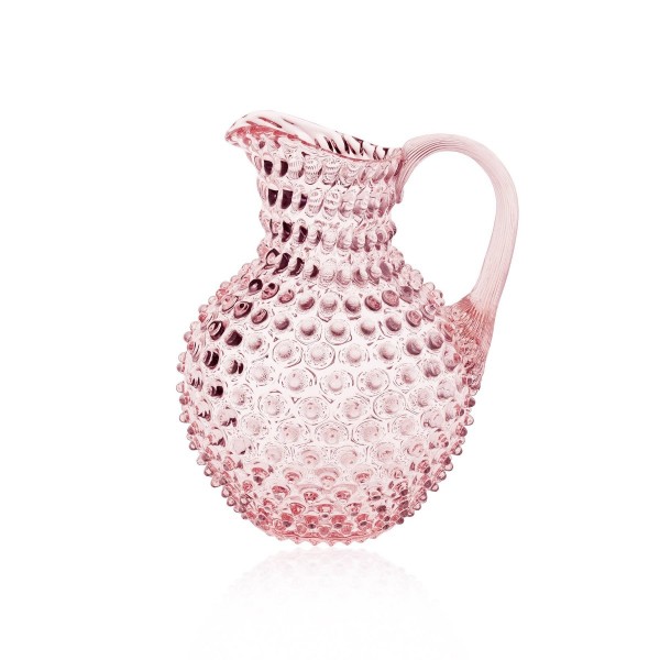 Paris Hobnail Jug 2L, rosa