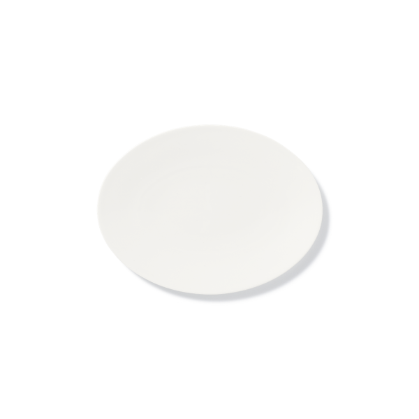 Beilage / Teller Oval 24 Cm Weiß