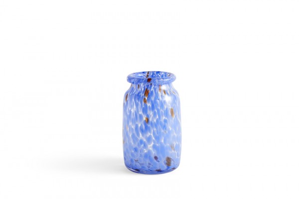 Splash Vase Roll Neck M, H22.2, blue