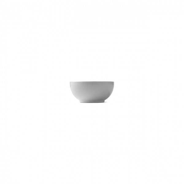 White Fluted Bowl 47cl