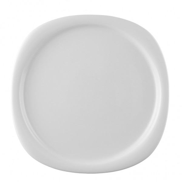 Platte rund Suomi Weiss