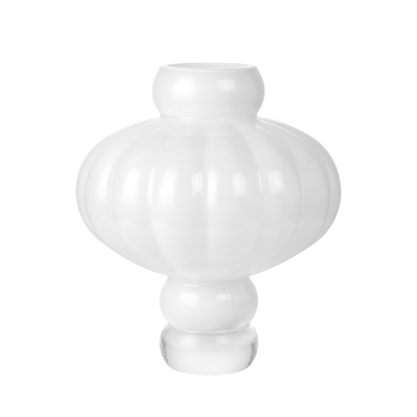 Balloon Vase #3, H:40cm, opal white