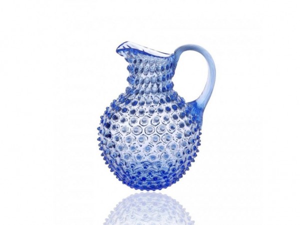 Paris Hobnail Jug 2L, light blue