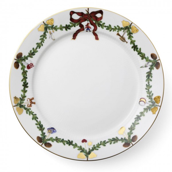Star Fluted Plate 27cm