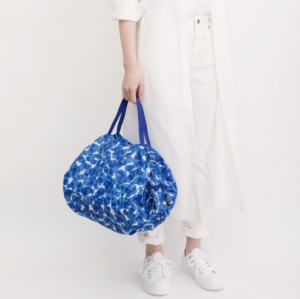 Foldable Shopping Bag, M, Ocean (Umi)
