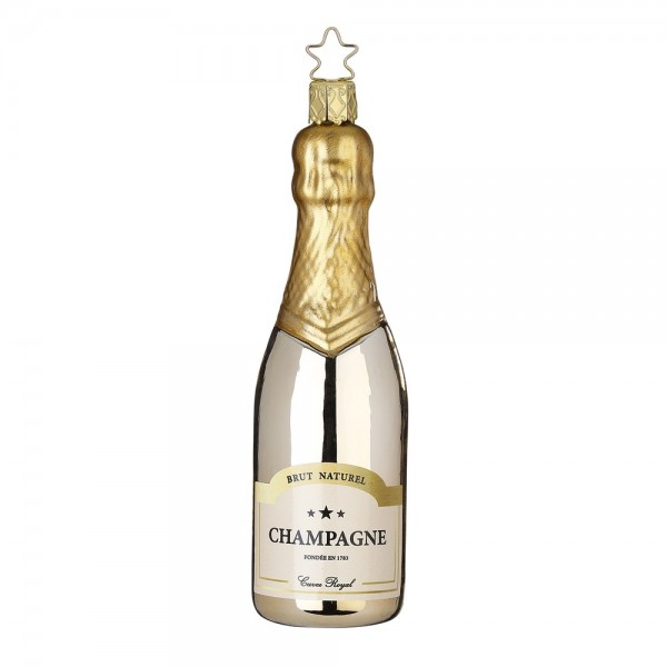Champagnerflasche, Salutations!, 14cm