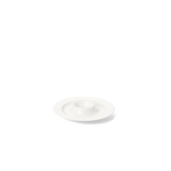 Eierbecher Flach Weiß
