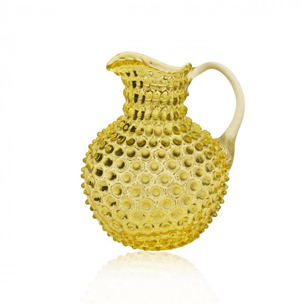Paris Hobnail Jug 2L, citron