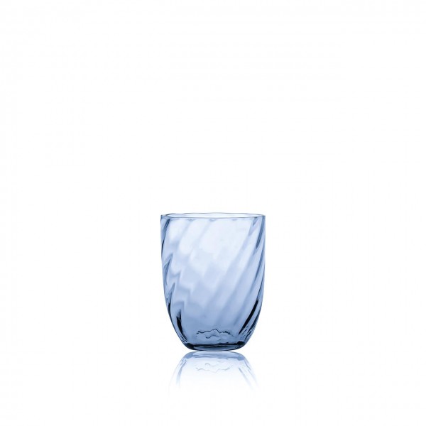 Swirl Tumbler, blue smoke