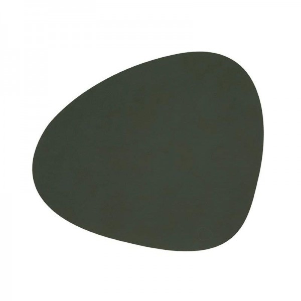 Table Mat Curve L Nupo Dark Green