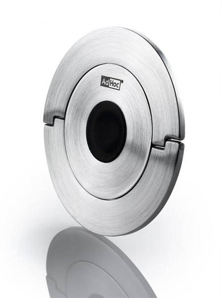 Sekt- Und Champagnerverschluss Champ, Edelstahl/Silikon, D: 8 Cm, H: 1,7 Cm