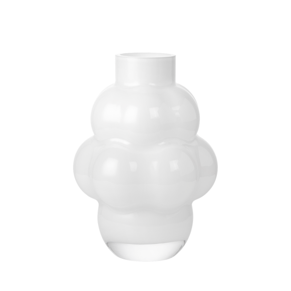 Balloon Vase #4, H:32cm, opal white