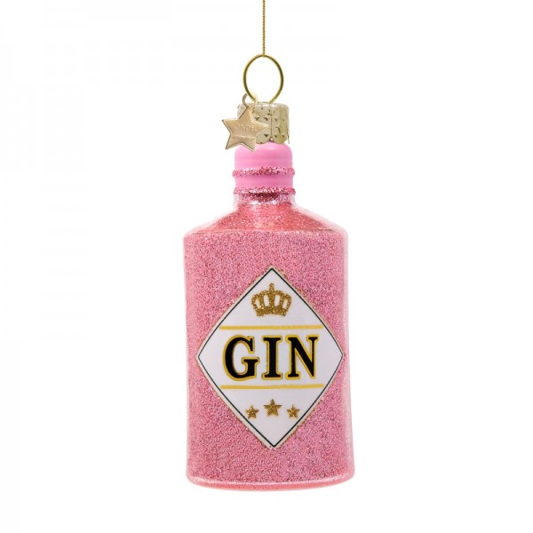 Gin, pink, 10cm