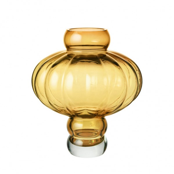 Balloon Vase #3, H:40cm, amber