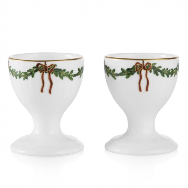 Star Fluted Star Fluted Egg Cups 2pc