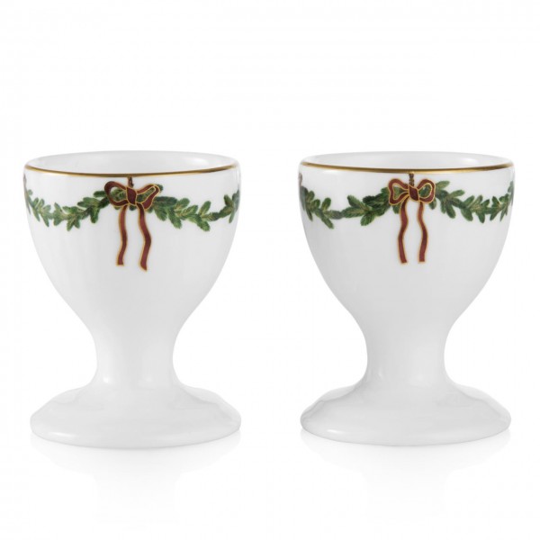 Star Fluted  Egg Cups 2pc