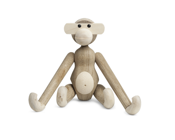 Affe, klein, Eiche/Ahorn